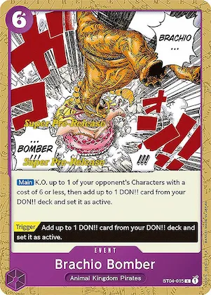 Brachio Bomber #st4-015 – Super Pre-Release Starter Deck 4: Animal Kingdom Pirates