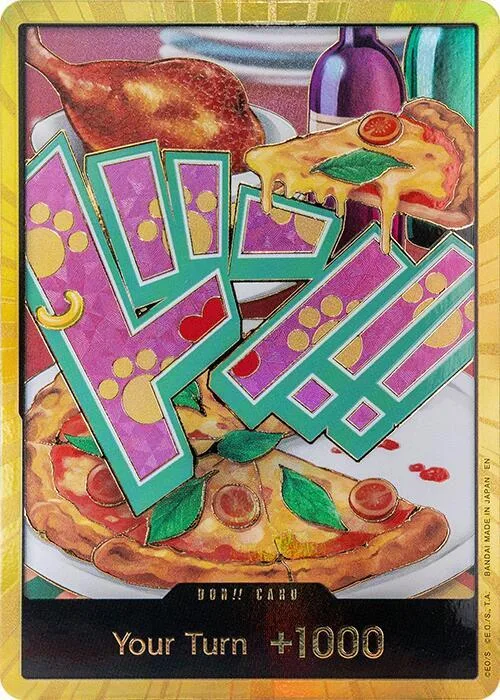 DON!! Card (Bonney) (Gold) #p655112 – Premium Booster -The Best- Vol. 2
