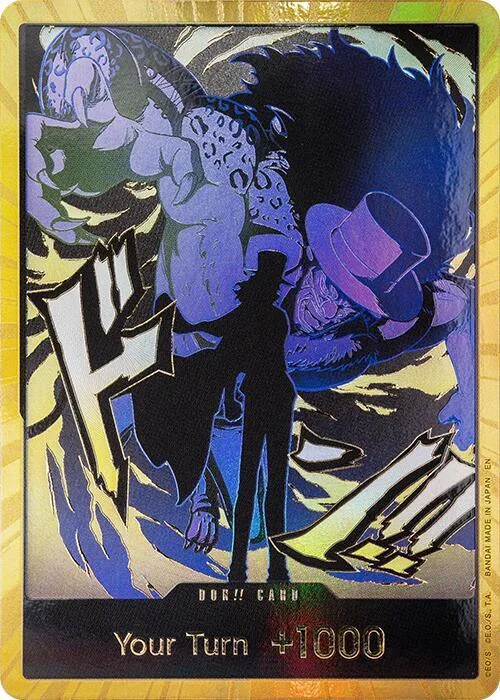 DON!! Card (Rob Lucci) (Gold) #p655121 – Premium Booster -The Best- Vol. 2