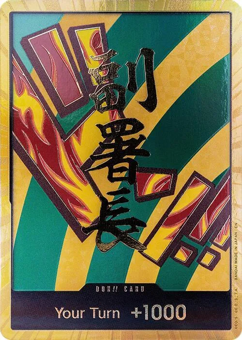 DON!! Card (Hannyabal) (Gold) #p655123 – Premium Booster -The Best- Vol. 2