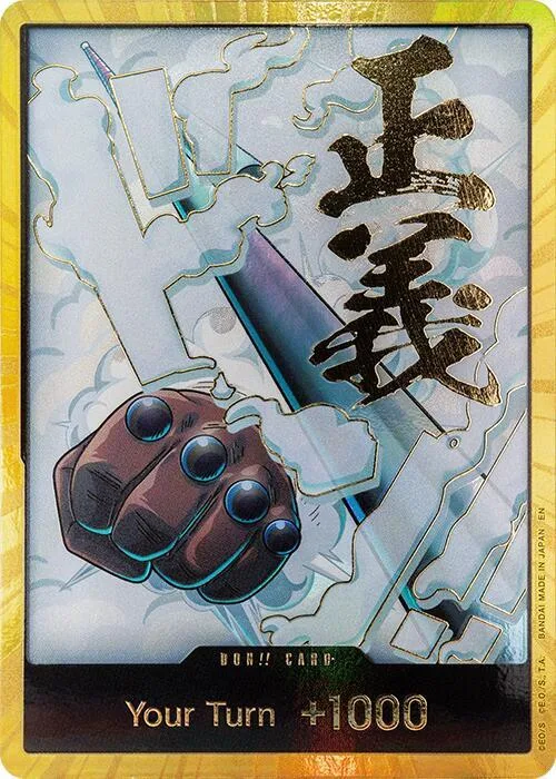 DON!! Card (Smoker) (Gold) #p655132 – Premium Booster -The Best- Vol. 2