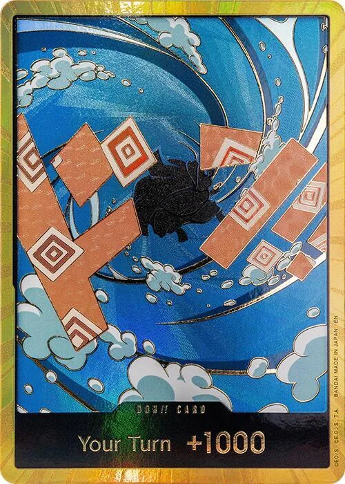 DON!! Card (Jinbe) (Gold) #p655134 – Premium Booster -The Best- Vol. 2
