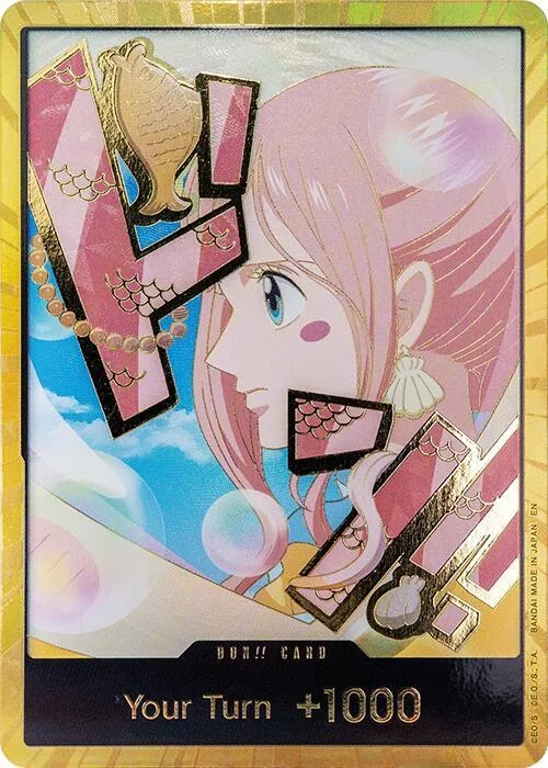 DON!! Card (Shirahoshi) (Gold) #p655514 – Premium Booster -The Best- Vol. 2