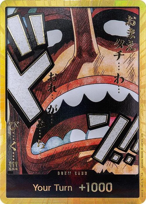 DON!! Card (Usopp) (Gold) #p655911 – Premium Booster -The Best- Vol. 2