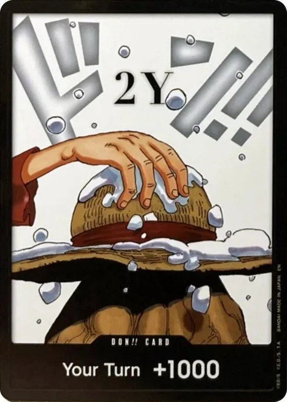 DON!! Card (2Y) (Double Pack Set Vol. 8) #p651174 – Legacy of the Master