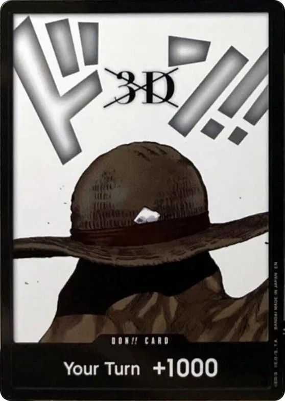 DON!! Card (3D) (Double Pack Set Vol. 8) #p651175 – Legacy of the Master