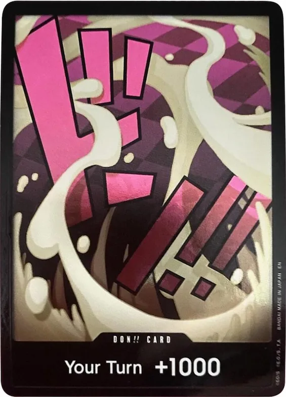 DON!! Card (Katakuri) (Double Pack Set Vol. 7) #p636745 – A Fist of Divine Speed