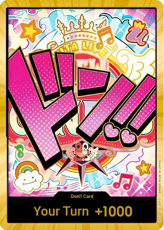 DON!! Card (Uta) (Gold) #p586181 – Premium Booster -The Best-