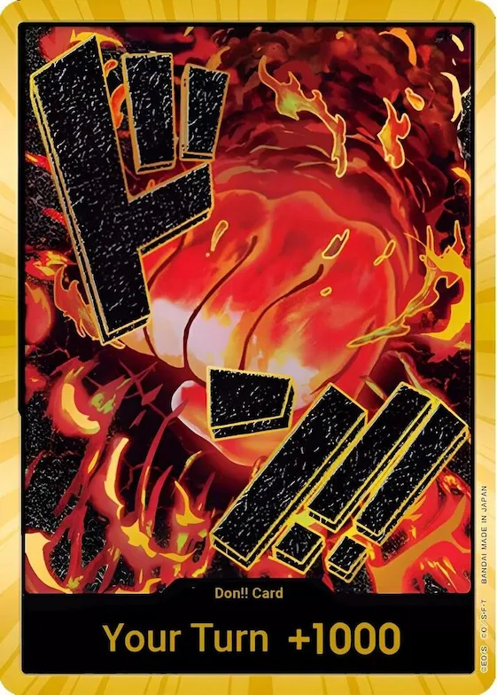 DON!! Card (Sakazuki) (Gold) #p586188 – Premium Booster -The Best-