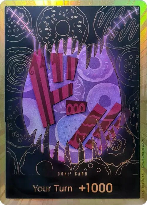DON!! Card (Katakuri) (Gold) #p586481 – Premium Booster -The Best-