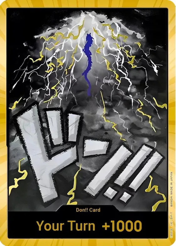 DON!! Card (Kaido) (Gold) #p586552 – Premium Booster -The Best-