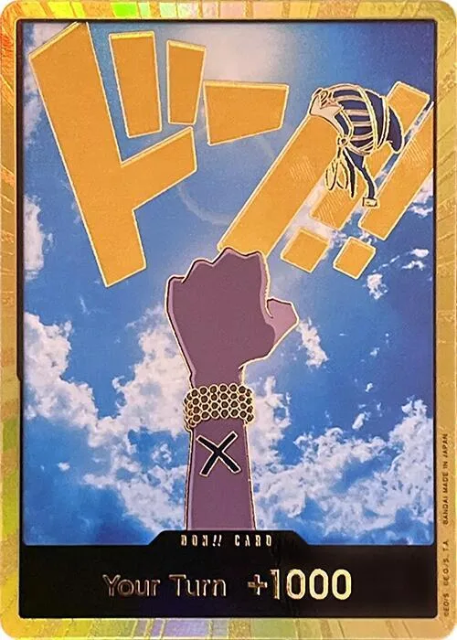 DON!! Card (Vivi) (Gold) #p586554 – Premium Booster -The Best-