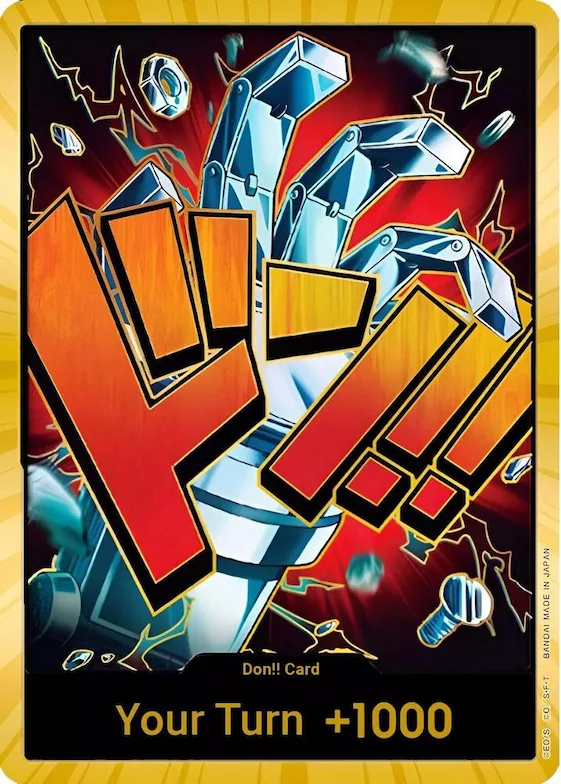 DON!! Card (Eustass "Captain" Kid) (Gold) #p586557 – Premium Booster -The Best-