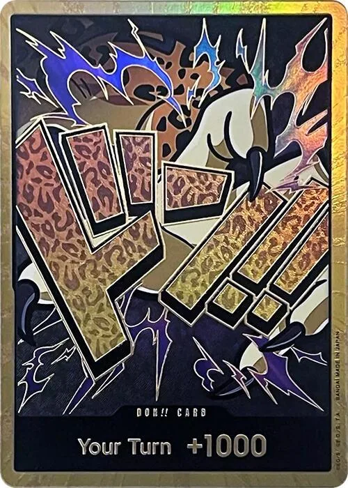 DON!! Card (Rob Lucci) (Gold) #p586558 – Premium Booster -The Best-