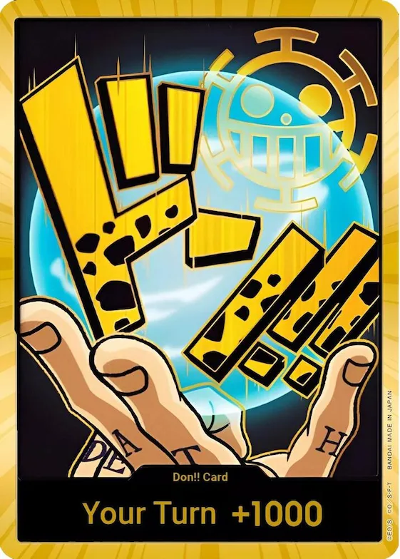 DON!! Card (Trafalgar Law) (Gold) #p586723 – Premium Booster -The Best-