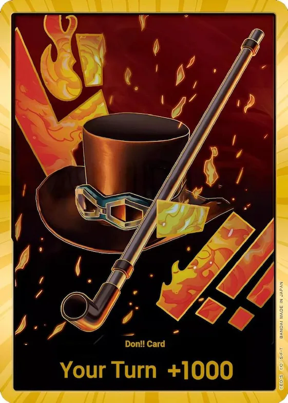 DON!! Card (Sabo) (Gold) #p586884 – Premium Booster -The Best-