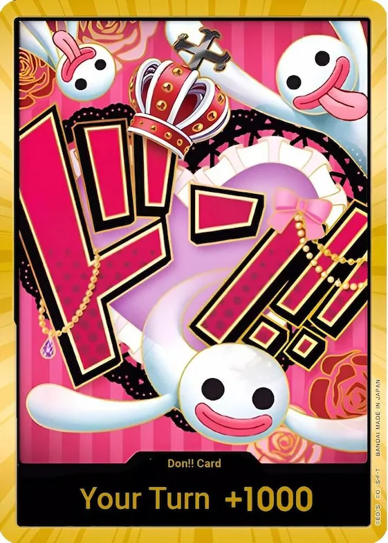 DON!! Card (Perona) (Gold) #p586886 – Premium Booster -The Best-