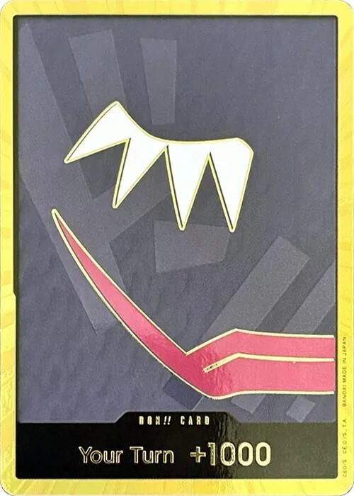 DON!! Card (Rosinante) (Gold) #p587191 – Premium Booster -The Best-