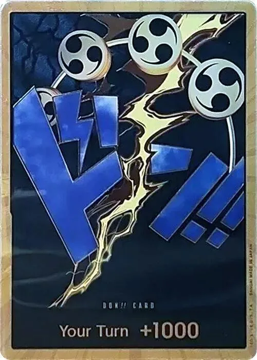 DON!! Card (Enel) (Gold) #p587705 – Premium Booster -The Best-