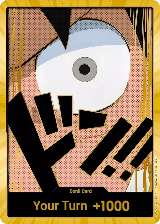 DON!! Card (Luffy) (Gold) #p587706 – Premium Booster -The Best-