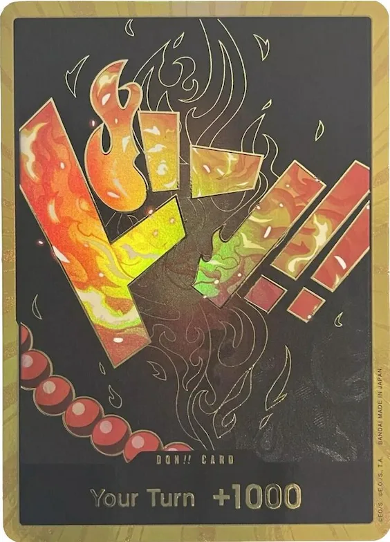 DON!! Card (Ace) (Gold) #p587957 – Premium Booster -The Best-