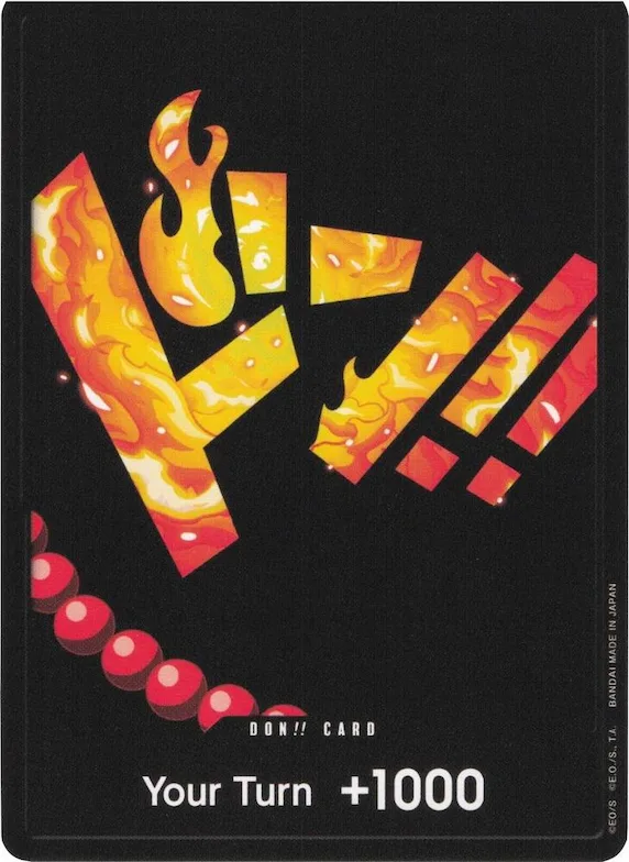 DON!! Card (Ace) #p593801 – Premium Booster -The Best-