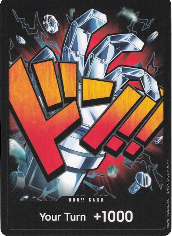 DON!! Card (Eustass "Captain" Kid) #p593806 – Premium Booster -The Best-