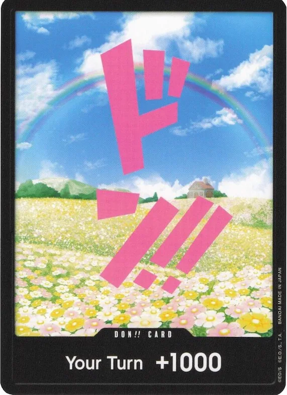 DON!! Card (Rebecca) #p593819 – Premium Booster -The Best-