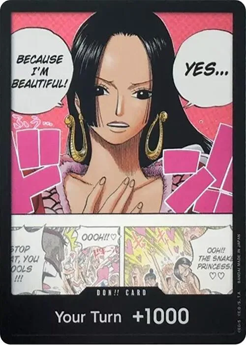 DON!! Card (Boa Hancock) (Double Pack Set Vol. 4) #p557078 – 500 Years in the Future