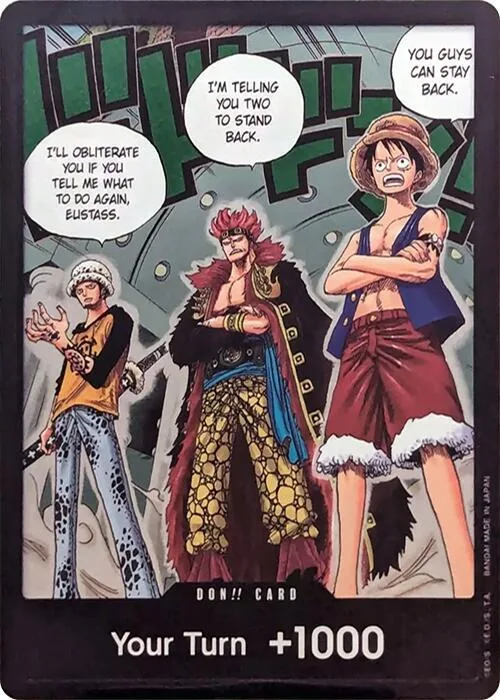 DON!! Card (Trafalgar Law, Eustass Kid and Monkey.D.Luffy) (Double Pack Set Vol. 4) #p557080 – 500 Years in the Future