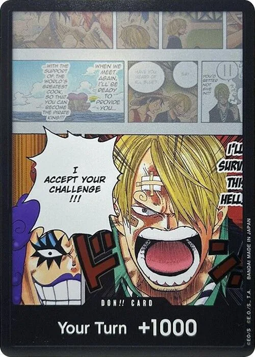 DON!! Card (Ivankov & Sanji) (Double Pack Set Vol. 3) #p542684 – Wings of the Captain
