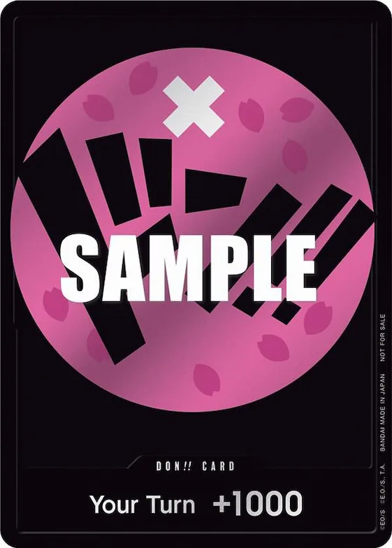 DON!! Card (Pink) #p483169 – One Piece Promotion Cards