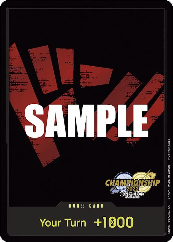 DON!! Card (CS 2023 Celebration Pack) #p525340 – One Piece Promotion Cards