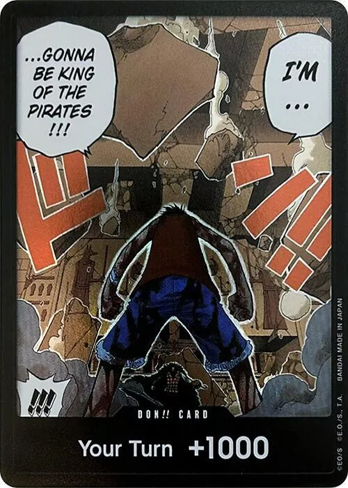 DON!! Card (Luffy vs. Crocodile) (Devil Fruits Collection Vol. 1) #p525667 – One Piece Promotion Cards