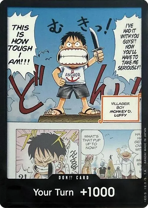 DON!! Card (Young Luffy) (Devil Fruits Collection Vol. 1) #p525668 – One Piece Promotion Cards