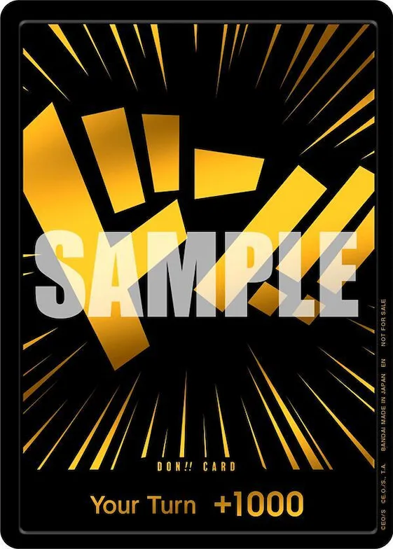 DON!! Card (Black and Gold) #p623626 – One Piece Promotion Cards