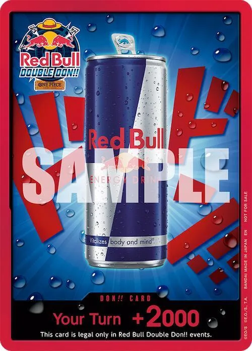 DON!! Card (Red Bull Double Don!!) #p681870 – One Piece Promotion Cards