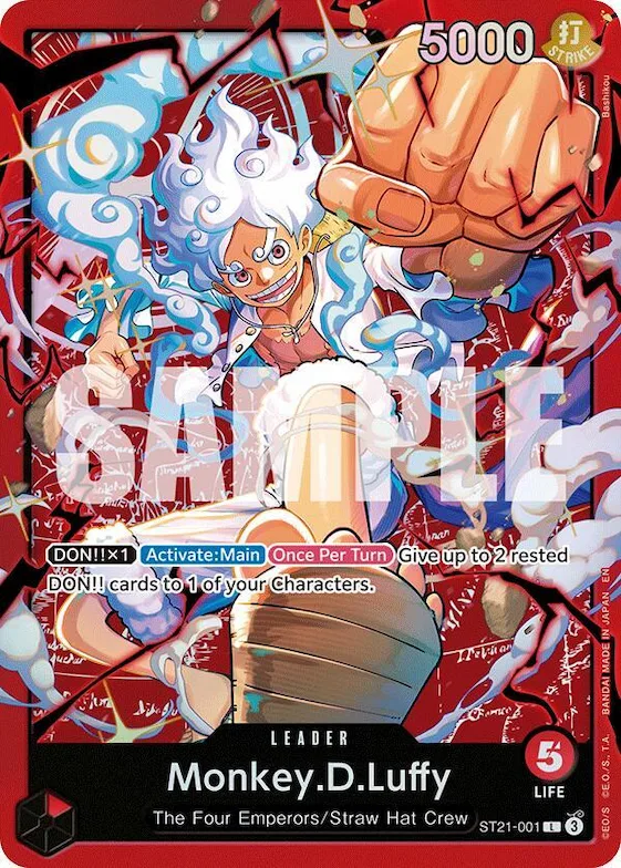 Monkey.D.Luffy (ST21-001) #st21-001 – Starter Deck 31: RED Monkey.D.Luffy