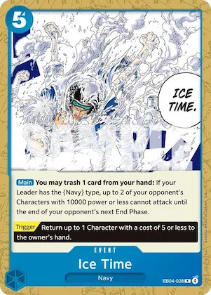 Ice Time eb4-028 – ST33 – Starter Deck 33: BLUE Kuzan