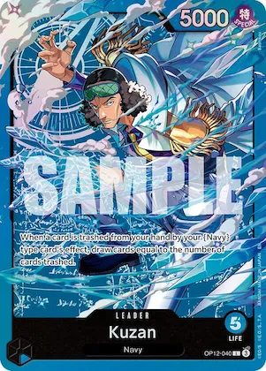 Kuzan (OP12-040) #op12-040 – Starter Deck 33: BLUE Kuzan