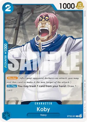 Kobby st33-001 – ST33 – Starter Deck 33: BLUE Kuzan