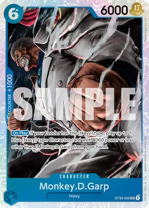 Monkey D. Garp st33-005 – ST33 – Starter Deck 33: BLUE Kuzan