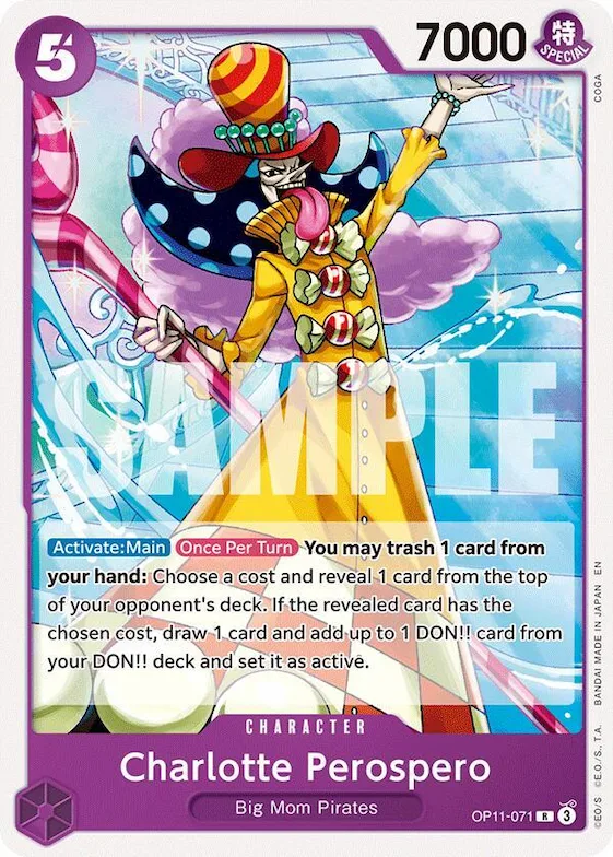 Charlotte Perospero #op11-071 – Starter Deck 34: PURPLE Charlotte Katakuri