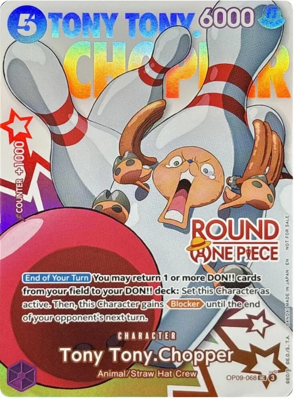 Tony Tony.Chopper (Round 1 Promo) #op9-068 – One Piece Promotion Cards