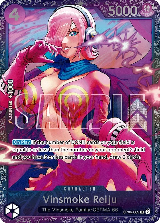 Vinsmoke Reiju (Flagship 2024 Winner) #op6-069 – One Piece Promotion Cards