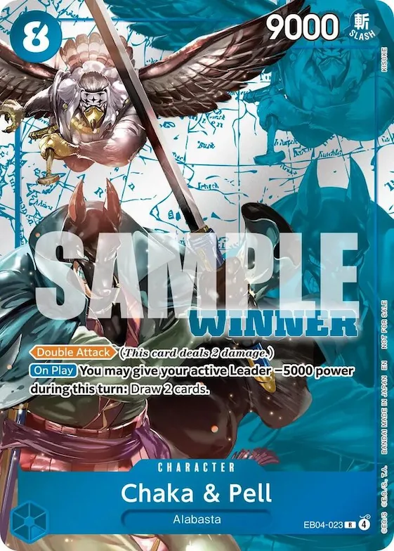 Chaka & Pell (Winner Pack 2026 Vol. 3) #eb4-023 – One Piece Promotion Cards