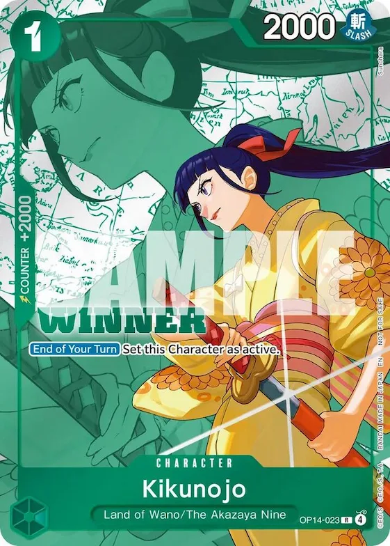 Kikunojo (Winner Pack 2026 Vol. 3) #op14-023 – One Piece Promotion Cards