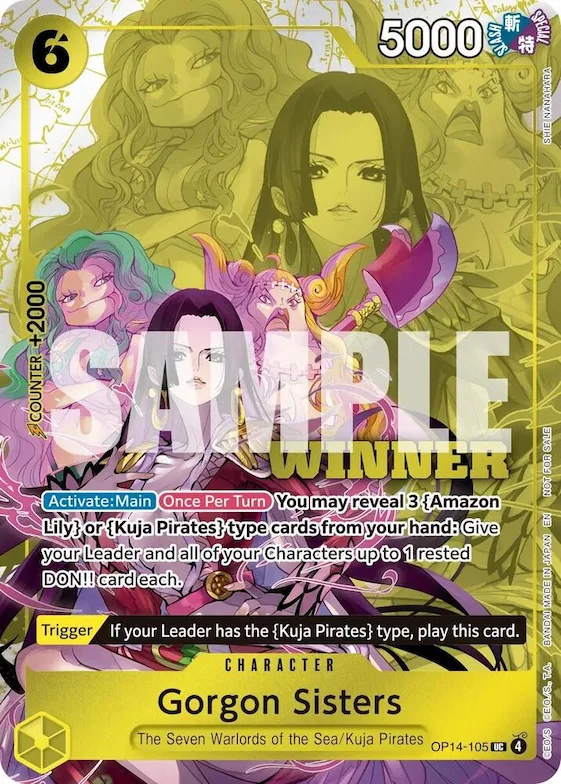 Gorgon Sisters (Winner Pack 2026 Vol. 3) #op14-105 – One Piece Promotion Cards