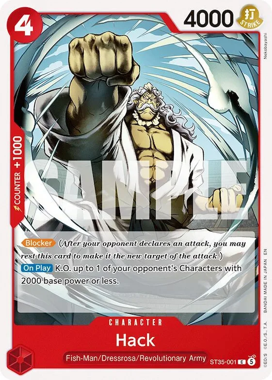 Hack st35-001 – ST35 – Starter Deck 35: RED/BLACK Sabo