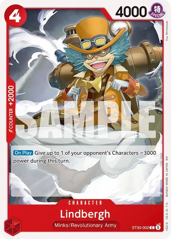 Lindbergh #st35-002 – Starter Deck 35: RED/BLACK Sabo